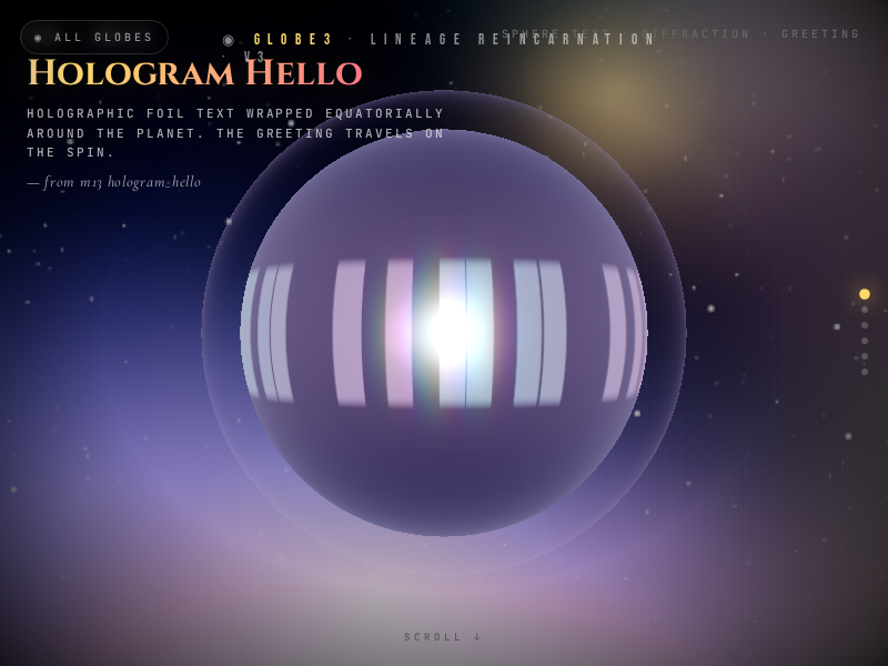 Hologram Hello