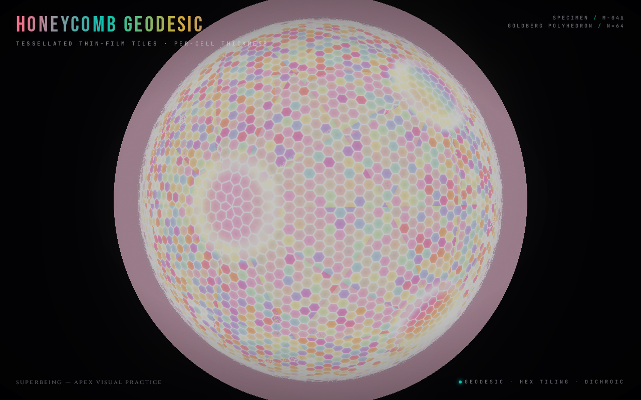 Honeycomb Geodesic